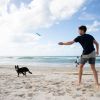 Frisbee en caoutchouc pour chien Jetwag (20 cm) Waboba Ambiance 7