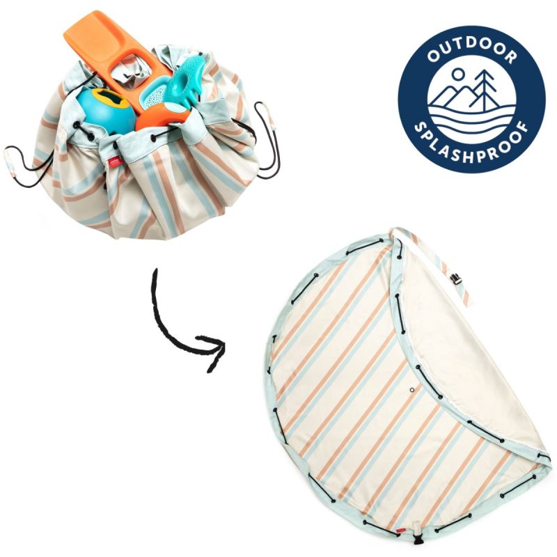 Sac à jouets 2 en 1 Noomad Outdoor Stripes Play&Go Produit 1