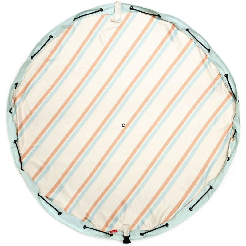 Sac à jouets 2 en 1 Noomad Outdoor Stripes Play&Go Produit ouvert 5
