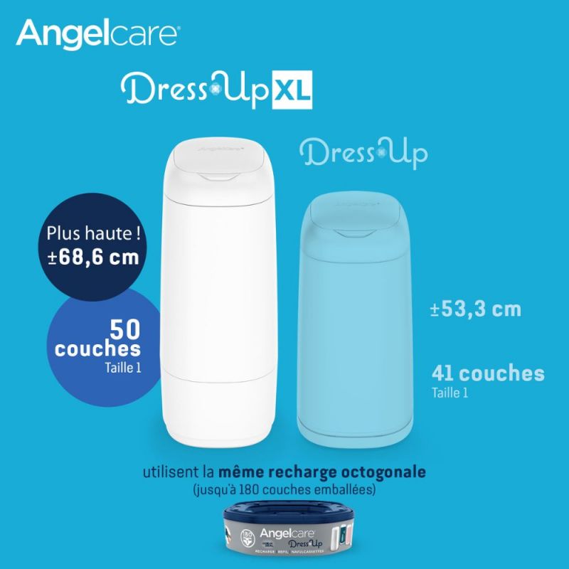 Poubelle à couches Dress Up XL - Reconditionné Angelcare Produit 6