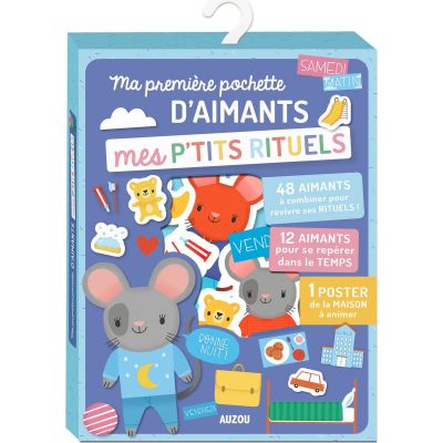 Ma pochette d'aimants Mes p'tits rituels  par Auzou Editions