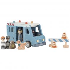 Fourgon de police en bois - Little Dutch