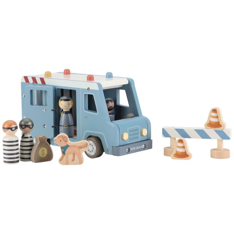 Fourgon de police en bois Little Dutch Produit 4