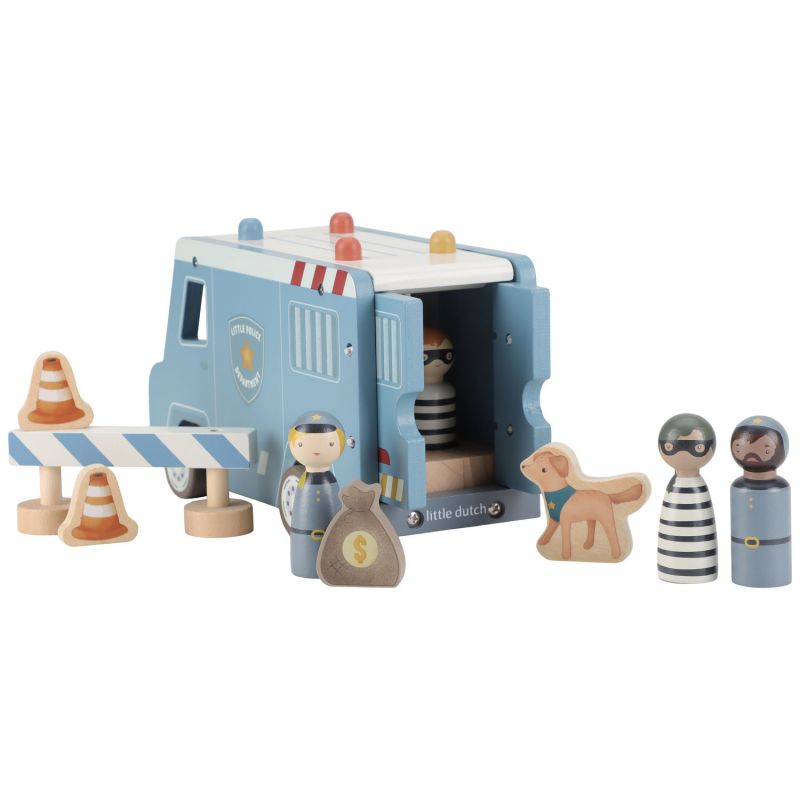 Fourgon de police en bois Little Dutch Produit 5