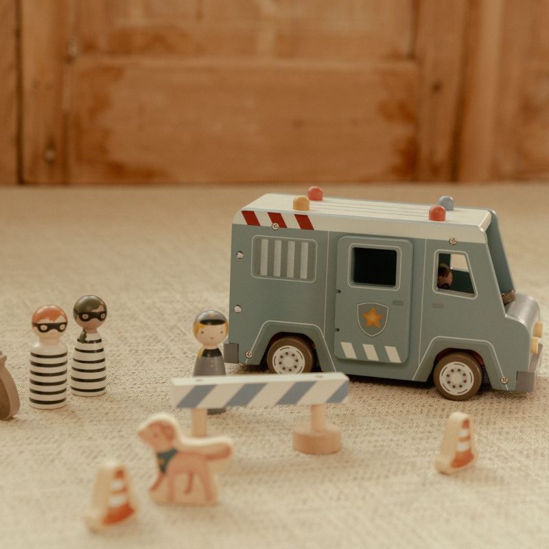 Fourgon de police en bois Little Dutch Ambiance 8