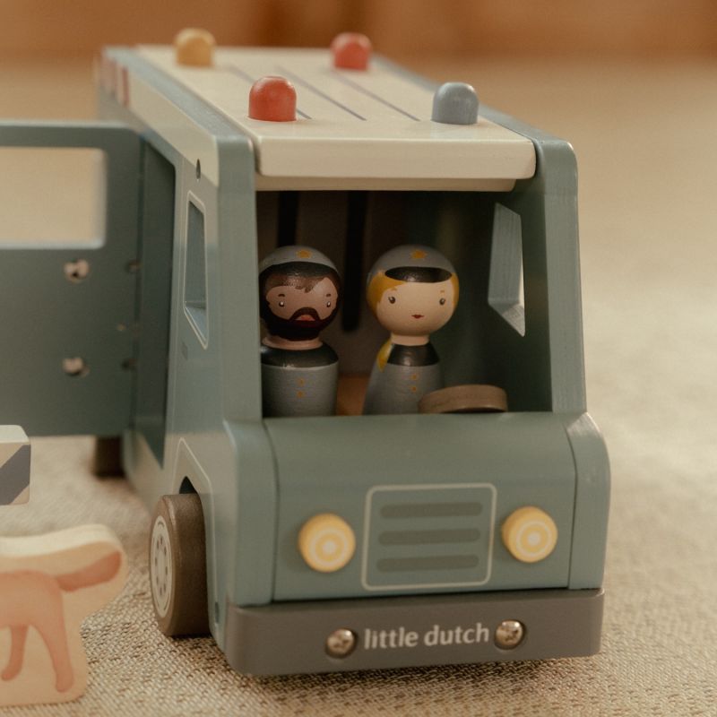 Fourgon de police en bois Little Dutch Ambiance 9