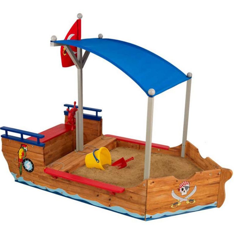 Bac à sable bateau de pirate (180 x 124 cm) KidKraft