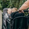 Chariot de transport enfant W2 Elite Charcoal Gray (2 places) Wonderfold Ambiance 9
