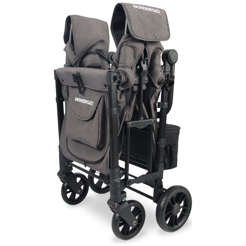 Chariot de transport enfant W2 Elite Charcoal Gray (2 places) Wonderfold Produit 7