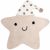 Variation Beige, écru, noir du produit Tapis Heaven Etoile (105 x 100 cm) de la marque Baby's Only