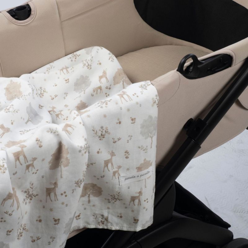 Drap housse pour nacelle et Lange Nara Pasito a pasito Ambiance 3