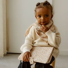 Protège carnet de santé Gaze Léopard (personnalisable)