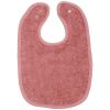 Bavoir premier âge en éponge Rose Trois Kilos Sept Produit 1