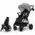 Variation Gris, noir du produit Poussette Grande 2 Moonlight Grey de la marque Kinderkraft