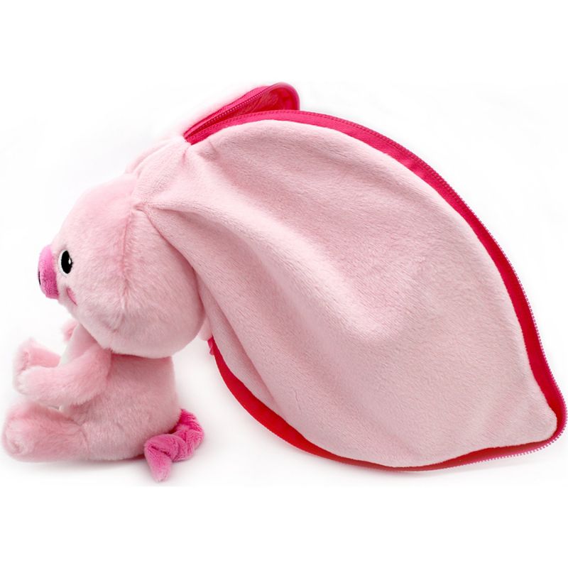 Peluche Les Flipetz Piglet le cochon-radis Les Déglingos Produit 7