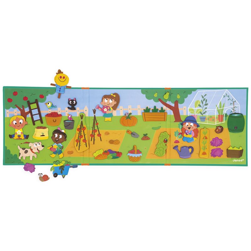 Jeu magnétique Magneti'Stories Le Potager Janod Produit 2