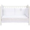 Tour de lit blanc Pur (pour lits 60 x 120 cm et 70 x 140 cm)  par Nougatine