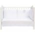 Tour de lit blanc Pur (pour lits 60 x 120 cm et 70 x 140 cm) - Nougatine