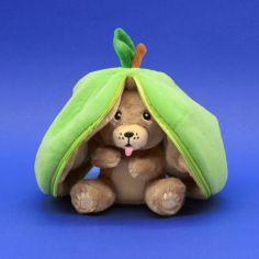 Peluche Les Flipetz Crocket le chien-pomme