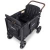 Chariot de transport enfant W4 Luxe Pro Jet Black (4 places) Wonderfold Produit 4