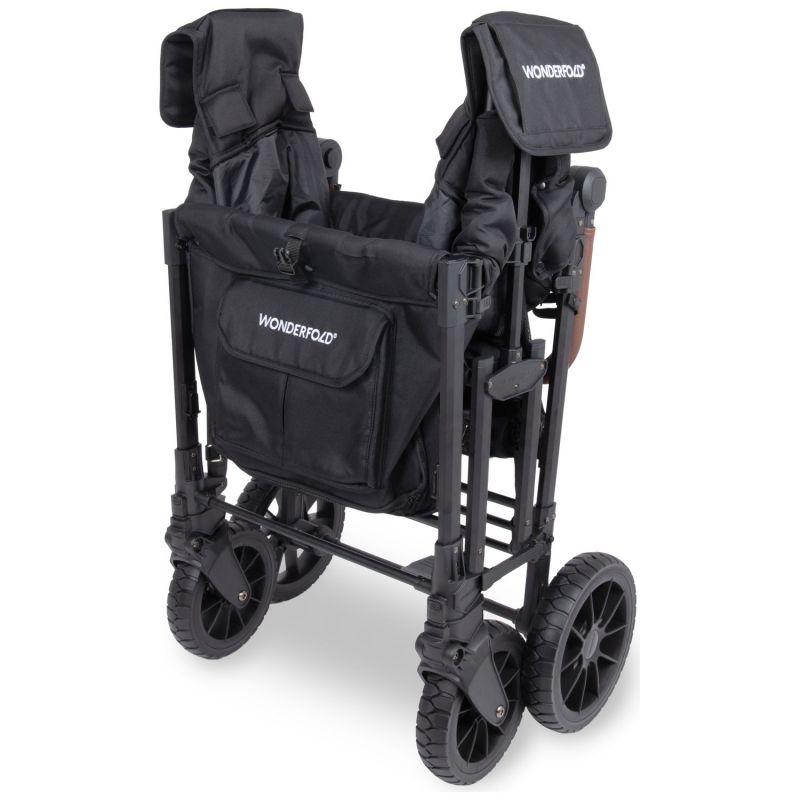 Chariot de transport enfant W4 Luxe Pro Jet Black (4 places) Wonderfold Produit 6