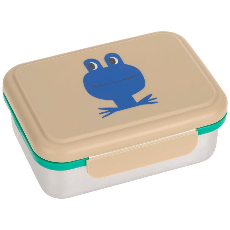 Boîte à goûter inox Happy Trails Frog Lässig Produit 1