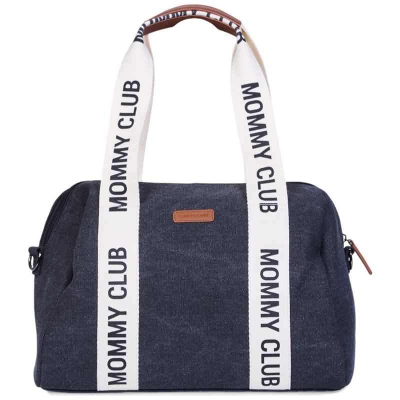 Sac à langer Mommy Club Signature Canvas noir Childhome Produit 1