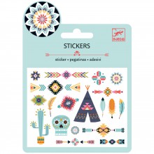 Minis stickers Western Style  par Djeco