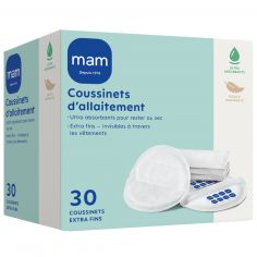 Lot de 30 coussinets d'allaitement extra fins - MAM