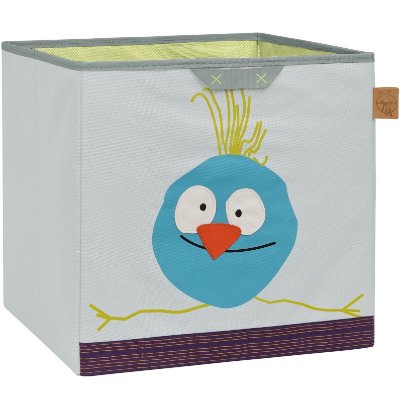 Cube de rangement jouets Wildlife Oiseau (32,5 x 33,5 cm) Lässig