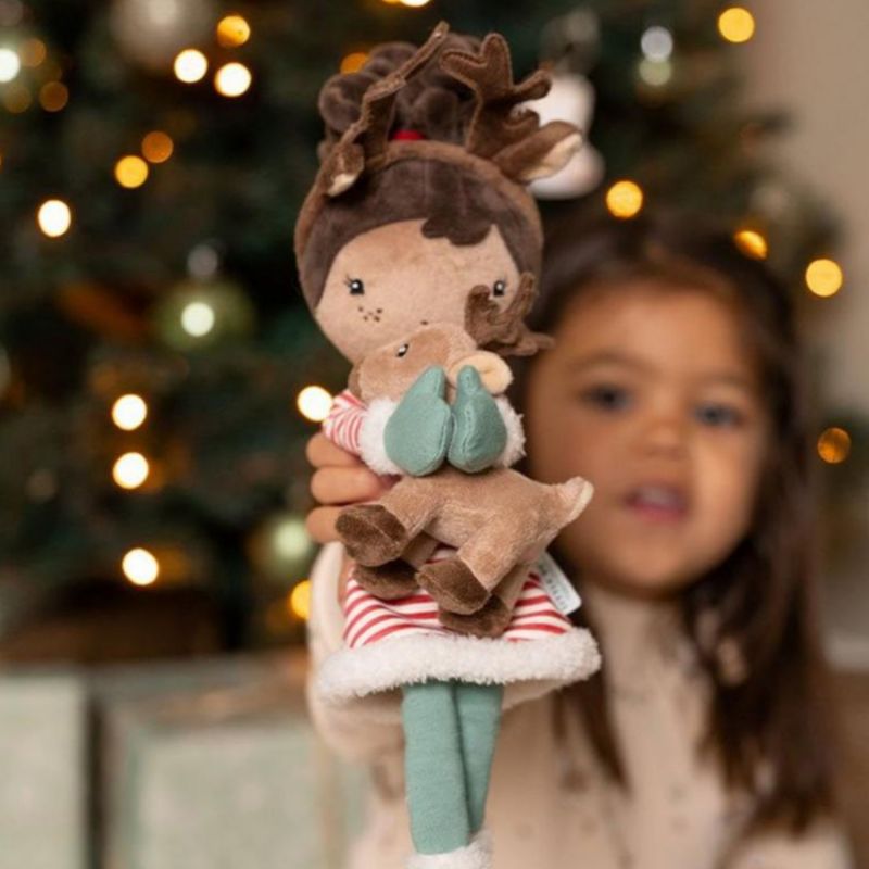 Poupée souple Evi et son renne (35 cm) Little Dutch Ambiance 6