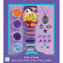 Kit de création bijoux Perles et étoiles  par Djeco