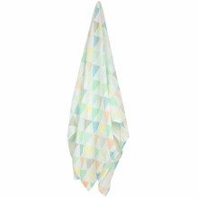 Maxi lange Tri fun pastel triangle pastel (120 x 120 cm)  par Weegoamigo