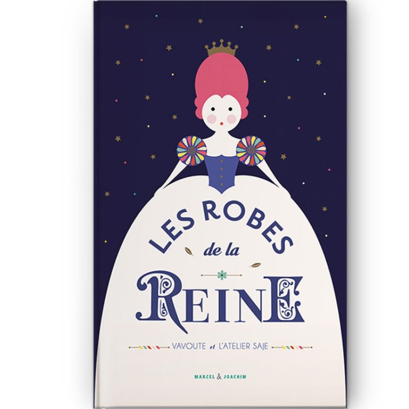 Livre à volets Les robes de la reine Marcel et Joachim