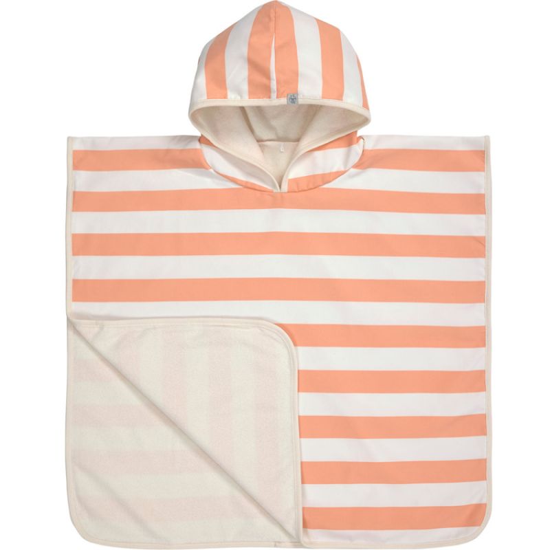 Poncho de plage Rayés et pêche (12-36 mois) Lässig