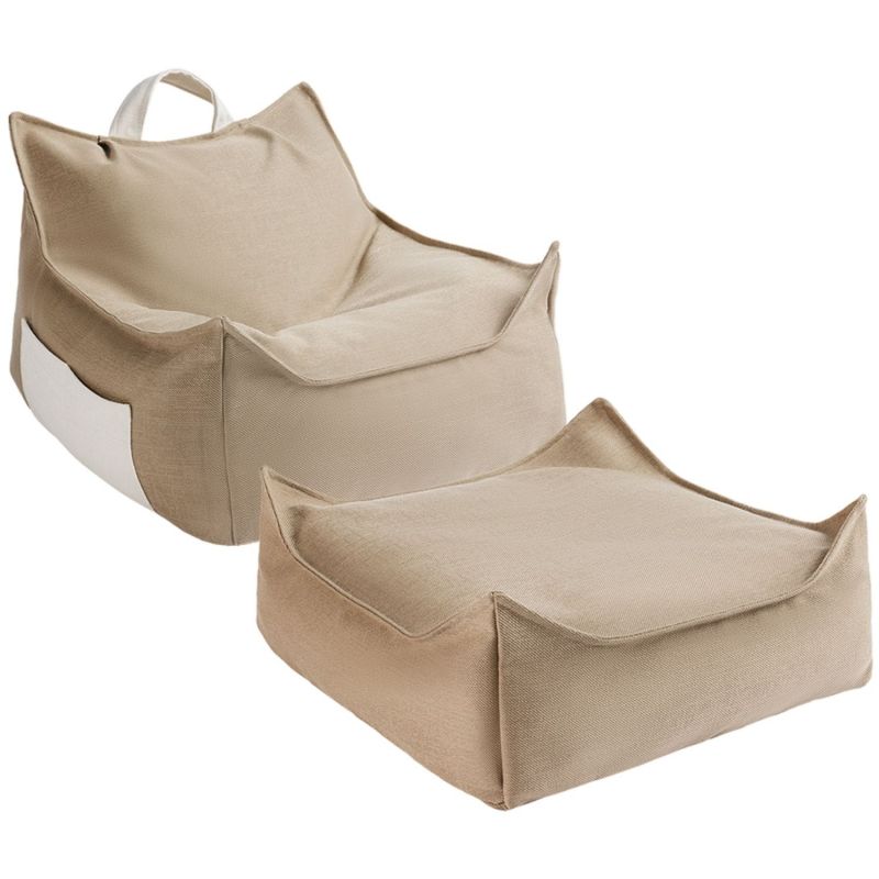 Fauteuil pouf et repose-pieds Dune Outdoor Wigiwama Produit 1