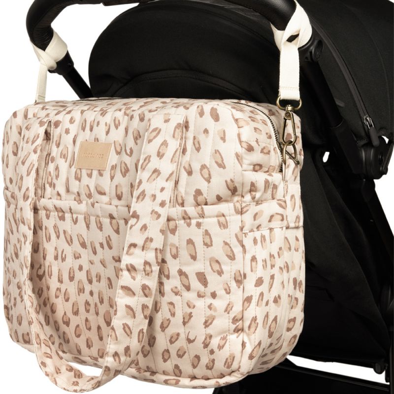 Sac à langer Hyde Park imperméable Leonie Latte Nobodinoz Produit 2