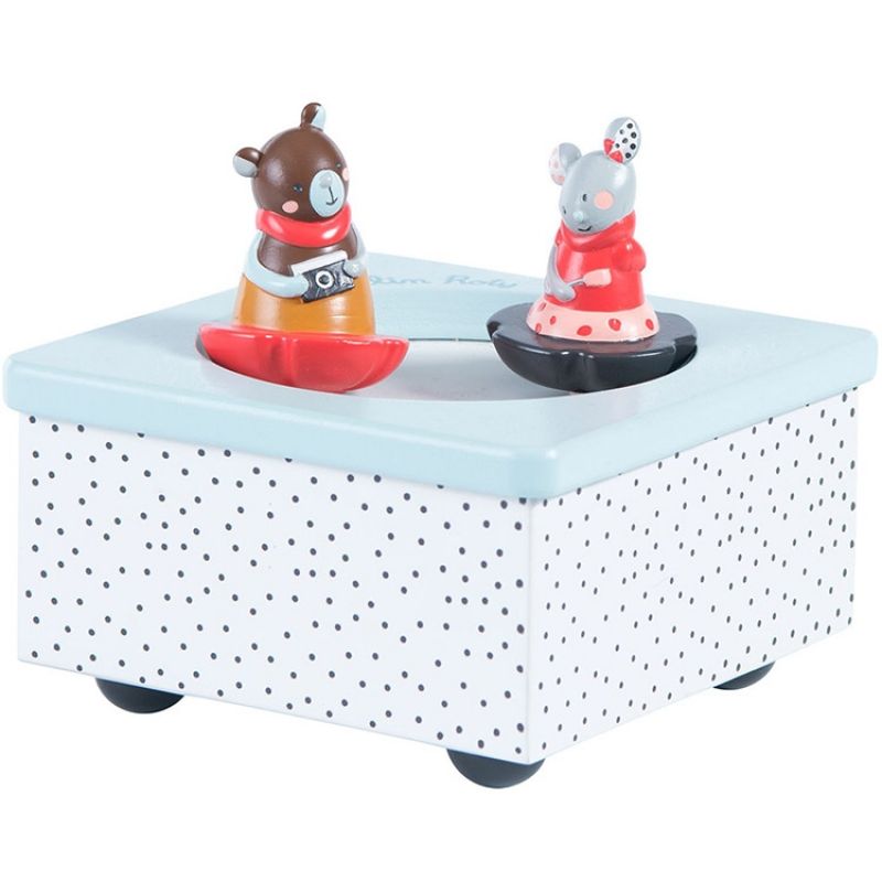Boite à musique magnétique Les Jolis trop beaux Moulin Roty