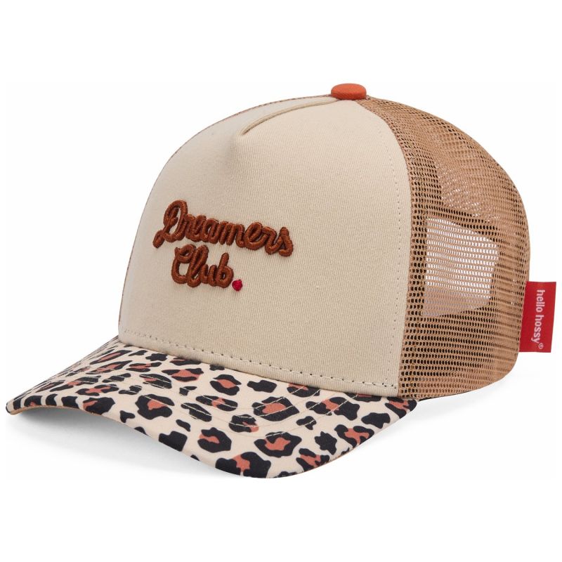 Casquette Léopard Dreamers Club Marron (6 ans et +) Hello Hossy Produit 1 grande taille