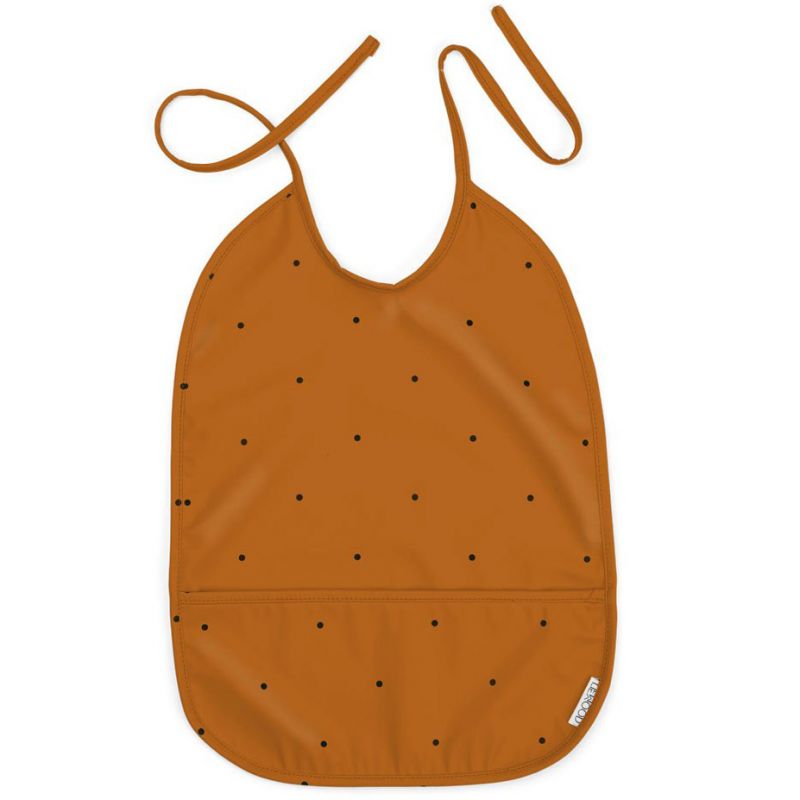 Bavoir à nouer Lai Classic dot mustard Liewood