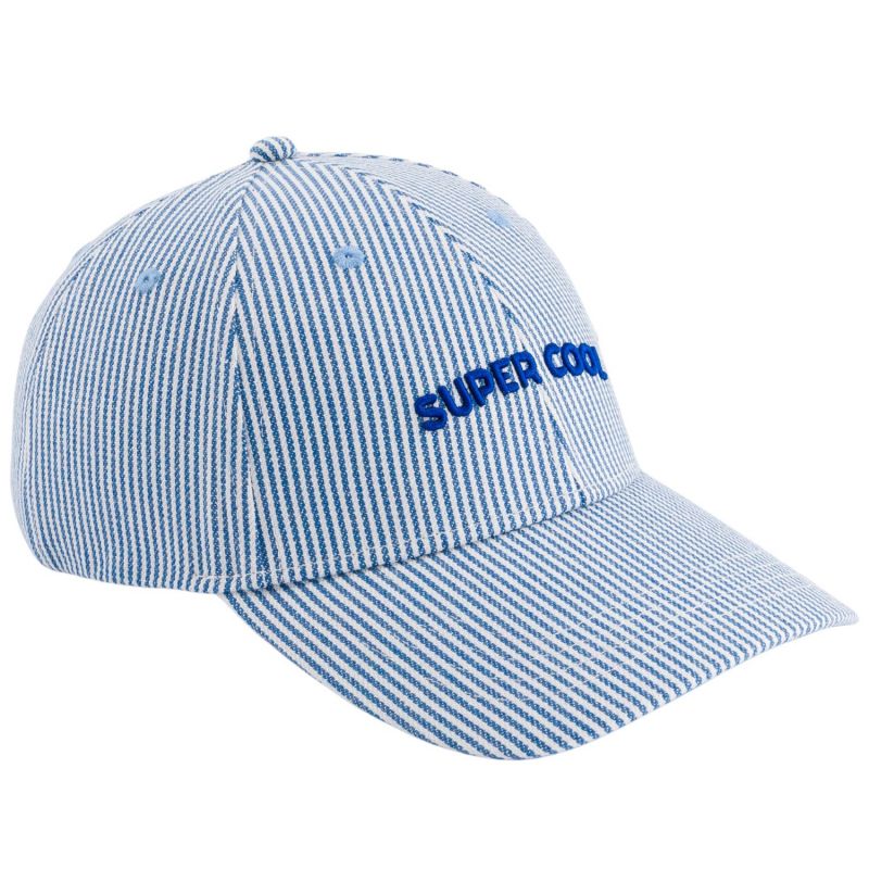 Casquette enfant Marinière Super Cool bleu (3-6 ans) Chamaye Produit 1
