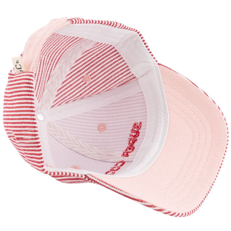 Casquette enfant Marinière Super Cool rouge (9-24 mois) Chamaye Produit 5