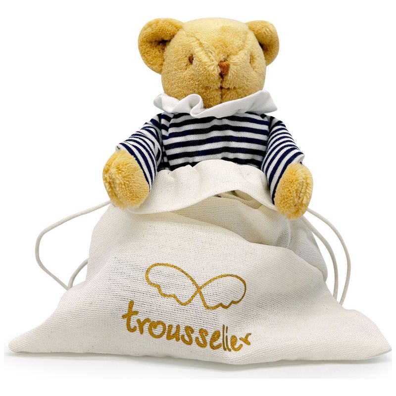 Doudou avec hochet Ours Marinière Trousselier Produit 4