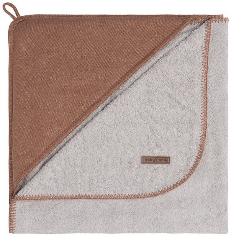 Cape de bain éponge Sparkle miel cuivré (75 x 85 cm) Baby's Only