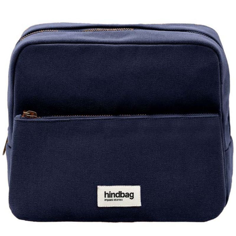 Trousse de toilette XL Alix Navy Blue Hindbag Produit 1
