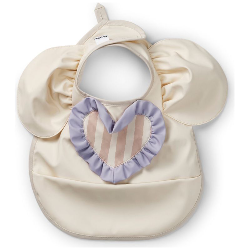 Bavoir Oat White Elodie Details Produit 1