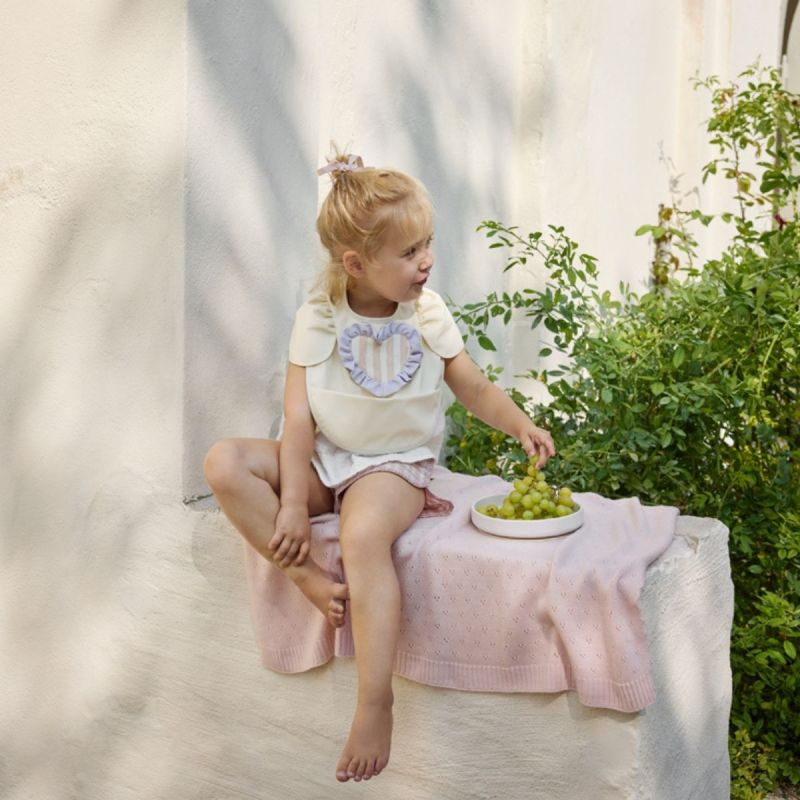 Bavoir Oat White Elodie Details Ambiance 2