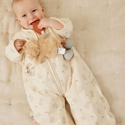 Gigoteuse manches amovibles en gaze de coton bio (70 cm)