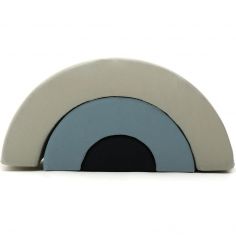 Jeux en mousse Milo arc-en-ciel farrow, orage, navy (3 blocs) - Charlie Crane