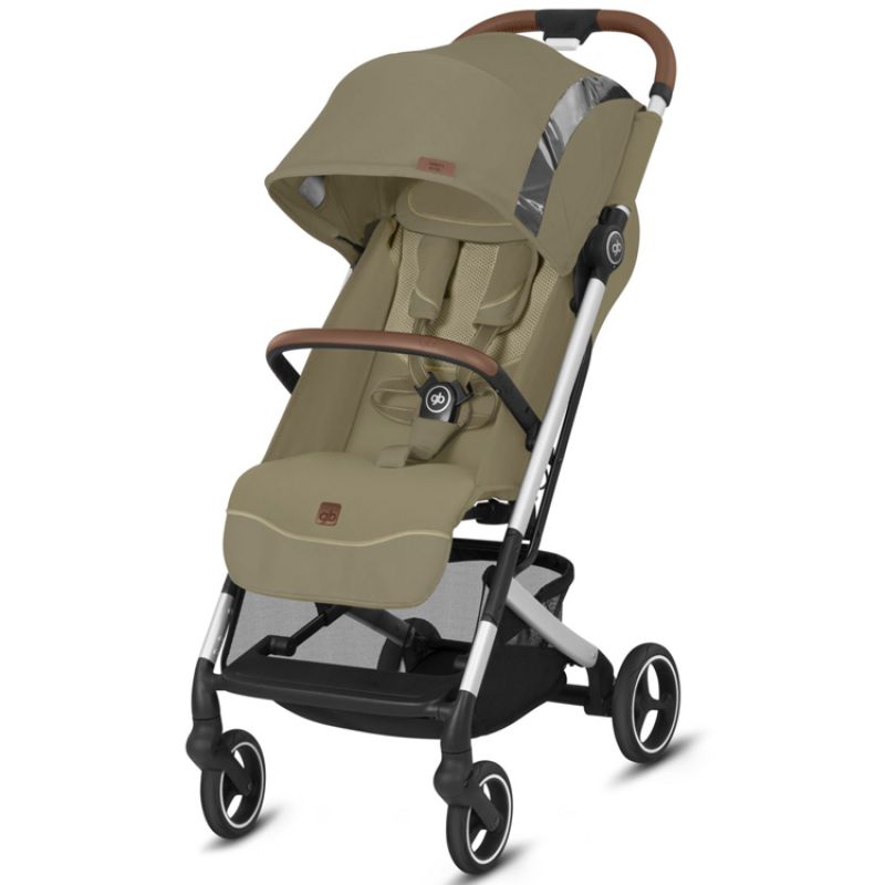 Poussette citadine Qbit+ Vanilla Beige Fashion Edition GB